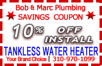 Marina del Rey Plumber Tankless Water Heater